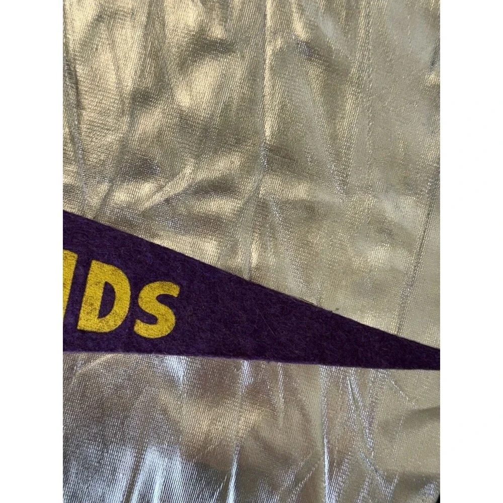 Vintage Dickson Mounds State Park Lewiston Illinois Pennant Flag Native American